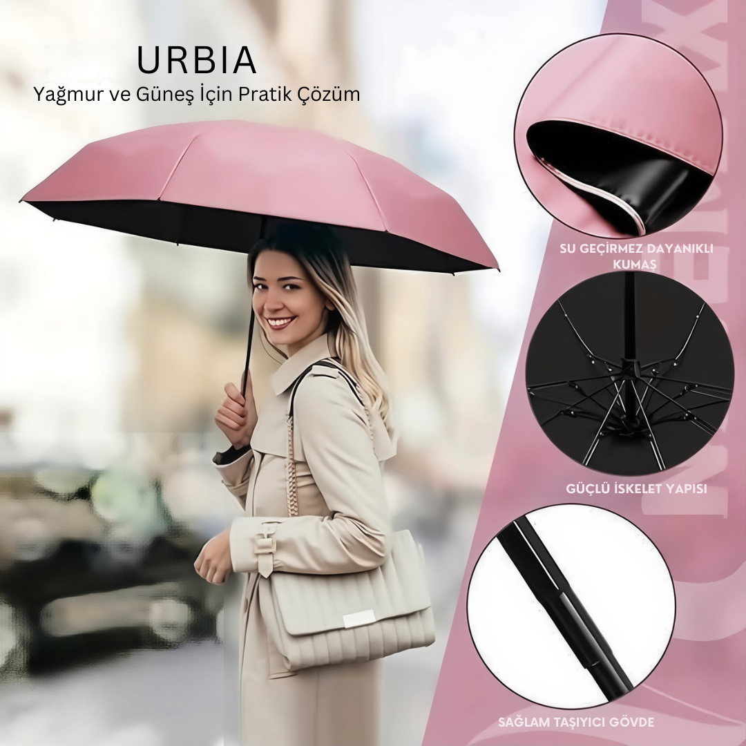 URBIA Premium Kapsül Şemsiye